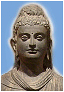 Гаутама Будда (На голубом фоне) - Лики Владык Мудрости