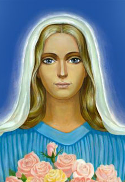 Мать Мария (с розами) - Лики Владык Мудрости